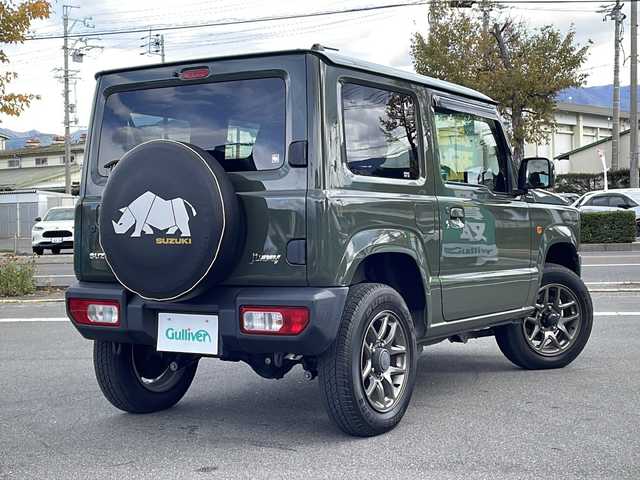 スズキ ジムニー XC 長野県 2018(平30)年 3.6万km ジャングルグリーン 禁煙車/社外7インチナビ/【CN-E300D】/（CD/ワンセグTV/Bluetooth）/セーフティーサポート/・デュアルセンサーブレーキサポート/・誤発進抑制機能/・車線逸脱警報機能/・ふらつき警報機能/・先行車発進お知らせ機能/・標識認識機能/・ハイビームアシスト/ビルトインETC/クルーズコントロール/革巻きステアリング/ステアリングスイッチ/前席シートヒーター/ドライブレコーダー/LEDヘッドライト/フォグランプ/オートライト/スマートキー/Pスタート/電動格納ミラー/純正16インチAW/純正フロアマット/純正ドアバイザー