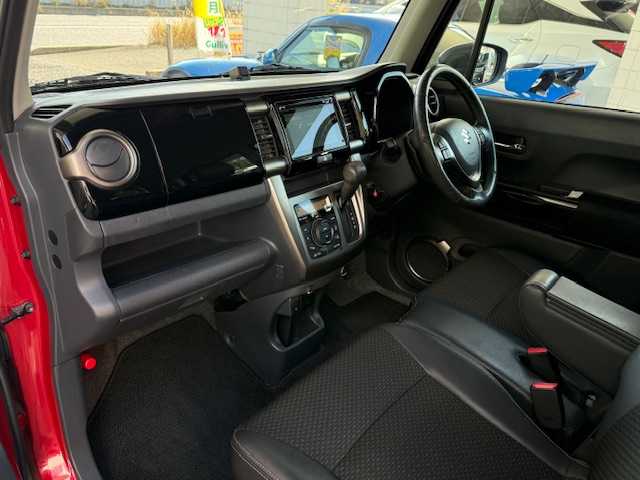 スズキ ハスラー Jスタイル Ⅱ ターボ 大阪府 2016(平28)年 4.5万km フェニックスレッドパール/ブルーイッシュブラックパール /禁煙車//ディーラーOPメモリナビ/・CD・DVD・FM・AM・BT・フルセグTV//全方位カメラ//ハーフレザーシート//前席シートヒーター//クルーズコントロール//デュアルカメラレーダーブレーキサポート//ステアリングスイッチ//パドルシフト//HIDヘッドライト//スマートキー//プッシュスタート//前後ドライブレコーダー//純正15インチアルミホイール//保証書//取扱説明書//スペアキー