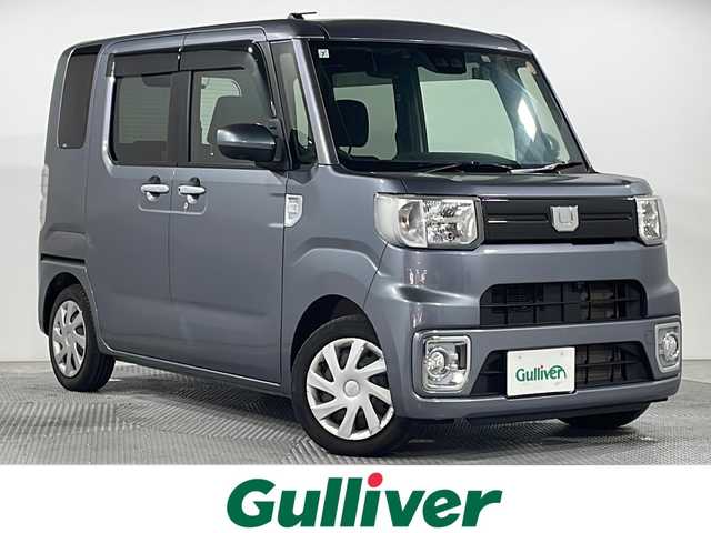 ダイハツ ウェイク L スペシャルリミテッド SAⅢ 広島県 2021(令3)年 3.2万km タングステングレーM 禁煙車/ＥＣＬＩＰＳＥナビ/パノラマモニター/ドラレコ/ＥＴＣ/オートマチックハイビーム/衝突被害軽減/レーンキープアシスト/フルセグ/パワースライドドア/コーナーセンサー/電動格納ミラー/フォグランプ/純正14インチホイールキャップ(155/65/R14)/エアバッグ(運転席/助手席/カーテン)