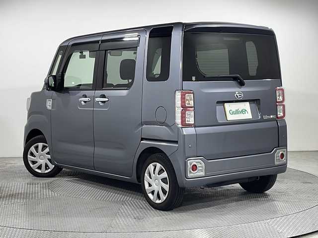 ダイハツ ウェイク L スペシャルリミテッド SAⅢ 広島県 2021(令3)年 3.2万km タングステングレーM 禁煙車/ＥＣＬＩＰＳＥナビ/パノラマモニター/ドラレコ/ＥＴＣ/オートマチックハイビーム/衝突被害軽減/レーンキープアシスト/フルセグ/パワースライドドア/コーナーセンサー/電動格納ミラー/フォグランプ/純正14インチホイールキャップ(155/65/R14)/エアバッグ(運転席/助手席/カーテン)