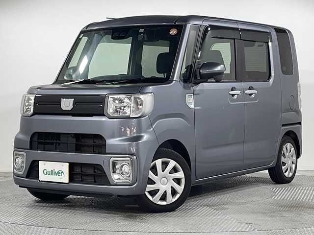 ダイハツ ウェイク L スペシャルリミテッド SAⅢ 広島県 2021(令3)年 3.2万km タングステングレーM 禁煙車/ＥＣＬＩＰＳＥナビ/パノラマモニター/ドラレコ/ＥＴＣ/オートマチックハイビーム/衝突被害軽減/レーンキープアシスト/フルセグ/パワースライドドア/コーナーセンサー/電動格納ミラー/フォグランプ/純正14インチホイールキャップ(155/65/R14)/エアバッグ(運転席/助手席/カーテン)