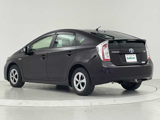 トヨタ プリウス S 大阪府 2014(平26)年 3.8万km ボルドーマイカメタリック 禁煙車/純正ナビ/　（Bluetooth/CD/DVD/ワンセグ）/バックカメラ/キセノンヘッドライト/オートライト/ステアリングリモコン/横滑り防止機能/盗難防止装置/電格ミラー/スマートキー/ETC