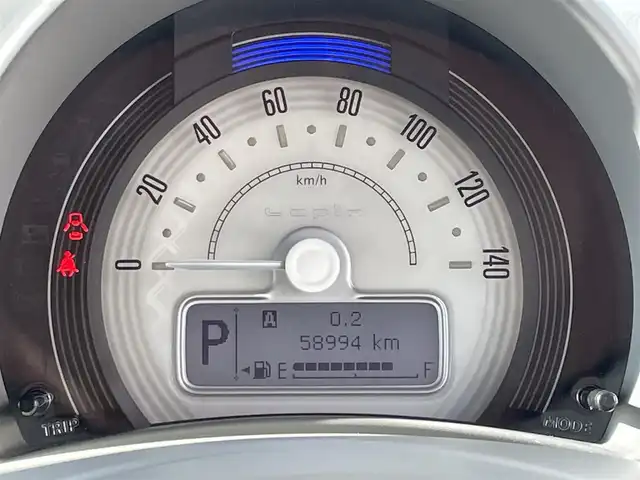 スズキ ラパン X 群馬県 2016(平28)年 5.9万km フレンチミントパールメタリック 衝突軽減ブレーキ/社外SDナビゲーション/（CD/DVD/SD/BT/フルセグTV）/ETC/D席シートヒーター/アイドリングストップ/LEDヘッドライト/オートライト/電格ミラー/純正フロアマット/純正14インチアルミホイール