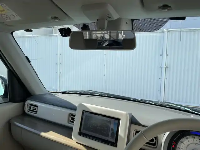 スズキ ラパン X 群馬県 2016(平28)年 5.9万km フレンチミントパールメタリック 衝突軽減ブレーキ/社外SDナビゲーション/（CD/DVD/SD/BT/フルセグTV）/ETC/D席シートヒーター/アイドリングストップ/LEDヘッドライト/オートライト/電格ミラー/純正フロアマット/純正14インチアルミホイール