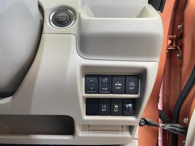 スズキ ワゴンＲ HYBRID FX 岩手県 2018(平30)年 2.4万km リフレクティブオレンジM ４WD/ヘッドアップディスプレイ/セーフティパッケージ/デュアルセンサーブレーキサポート/車線逸脱警報/誤発進抑制機能/先行車発進お知らせ機能/ハイビームアシスト/横滑り防止装置/アイドリングストップ/シートヒーター/オートエアコン/オートライト/ヘッドライトレベライザー/純正CDオーディオ/社外13インチアルミホイール