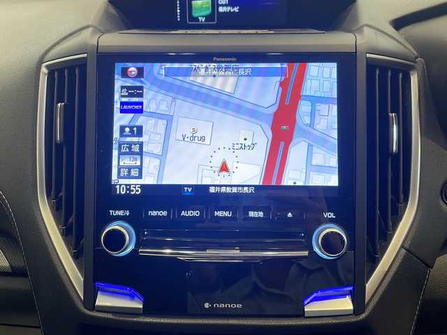 スバル フォレスター プレミアム 福井県 2018(平30)年 9.1万km クリスタルホワイトP 禁煙車/純正ナビ/【CD/DVD/Bluetooth/HDMI/フルセグTV】/バックモニター/フロントビューモニター/ＥＴＣ/ドライブレコーダー/スマートリヤビューミラー/パワーバックドア/ルーフレール/アイサイトコアテクノロジー/・プリクラッシュブレーキ/・後退時ブレーキアシスト/・AT誤発進抑制制御/AT誤後進抑制制御/・ツーリングアシスト/・前車速追従機能付クルーズコントロール/・車線逸脱抑制/車線逸脱警報/・ふらつき警報/・先行車発進お知らせ機能/アイサイトセイフティプラス/・スバルリヤビークルディテクション/・アダプティブドライビングビーム/ハーフレザーシート/パワーシート/シートヒーター/ステアリングヒーター/ＬＥＤライト/パドルシフト/スマートキー