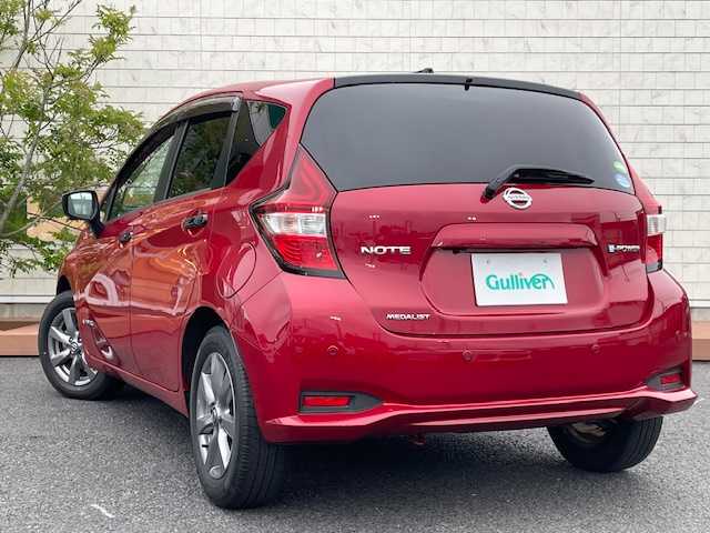 日産 ノート 茨城県 2020(令2)年 5万km ガーネットレッド/スーパーブラック 2トーン 純正ナビ/純正アルミホイール/全方位カメラ/ETC/前ドラレコ/前後コーナーセンサー/クルーズコントロール/デジタルインナーミラー/LEDオートライト/フルセグTV/Bluetooth/エマージェンシーブレーキ/ハイビームアシスト