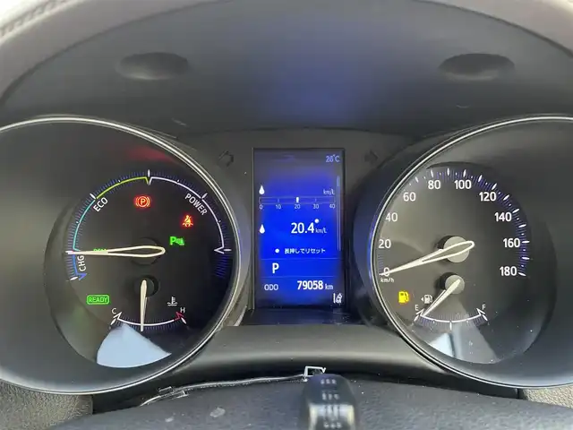 トヨタ Ｃ－ＨＲ G 山梨県 2017(平29)年 7.9万km ブラックマイカ 純正9インチSDナビ(NSZT-Y66T)/純正CD/DVD/Bluetooth接続/フルセグTV/バックカメラ/ETC/前席シートヒーター/ハーフレザー調シート/プリクラッシュセーフティシステム/レーンキープアシスト/ブラインドスポットモニター/オートマチックハイビーム/スペアキー1本/取扱説明書/保証書