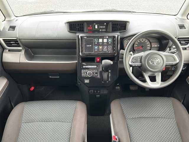 トヨタ ルーミー G 茨城県 2023(令5)年 1.4万km パールホワイトⅢ 9インチディスプレイオーディオ/AM/FM/Bluetooth/AppleCarPlay/AndroidAuto/バックカメラ/全周囲カメラ/前後コーナーセンサー/横滑り防止装置/盗難防止装置/衝突軽減システム/LEDヘッドライト/オートライト/オートマチックハイビーム/フォグライト/両側パワースライドドア/シートヒーター/ナノイーX/アイドリングストップ/USBポート/ステアリングスイッチ/スマートキー/プッシュスタート/ビルドインETC