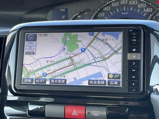 ダイハツ タント カスタム L 道央・札幌 2012(平24)年 7.8万km パールホワイトⅢ ４WD/ワンオーナー/純正SDナビ/AM/FM/BT/SD/CD/DVD/フルセグ/ETC/アイドリングストップ/片側スライドドア/スマートキー/キセノンヘッドライト/フォグランプ/電動格納ミラー/ウィンカーミラー/純正フロアマット/ドアバイザー/スペアキー/純正AW付夏タイヤ積込/155/65/R14/2016年/山4mm