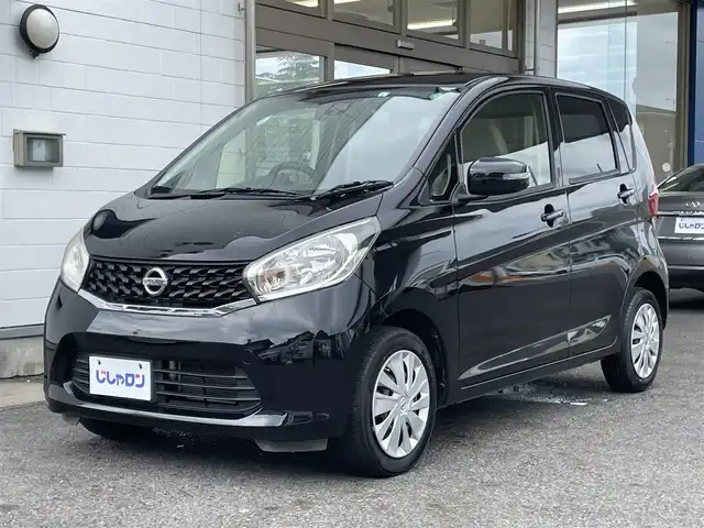 日産 デイズ X Vセレ +SeftyⅡ 滋賀県 2015(平27)年 7.8万km ブラック (株)IDOMが運営する【じしゃロン草津店】の自社ローン対象車両になります。こちらは現金ご利用時の価格です。自社ローンご希望の方は別途その旨お申付け下さい。