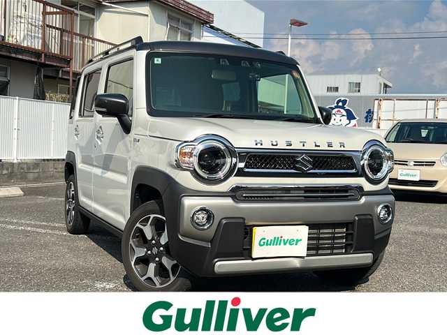 スズキ ハスラー Jスタイル 岐阜県 2022(令4)年 3.4万km ピュアホワイトパール/ガンメタリック2トーン 社外ナビ/ワンセグテレビ/AM/FM/Bluetooth/SMART USEN/ルーフレール/シートヒーター(D/N)/ドラレコ/アイドリングストップ/横滑り防止装置/クリアランスソナー/レーンキープアシスト/プリクラッシュセーフティー/プッシュスタート/スマートキー