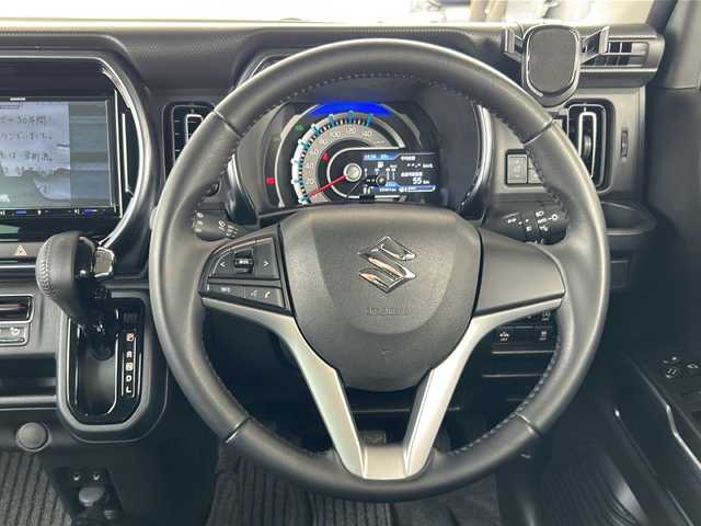 スズキ ハスラー Jスタイル 岐阜県 2022(令4)年 3.4万km ピュアホワイトパール/ガンメタリック2トーン 社外ナビ/ワンセグテレビ/AM/FM/Bluetooth/SMART USEN/ルーフレール/シートヒーター(D/N)/ドラレコ/アイドリングストップ/横滑り防止装置/クリアランスソナー/レーンキープアシスト/プリクラッシュセーフティー/プッシュスタート/スマートキー