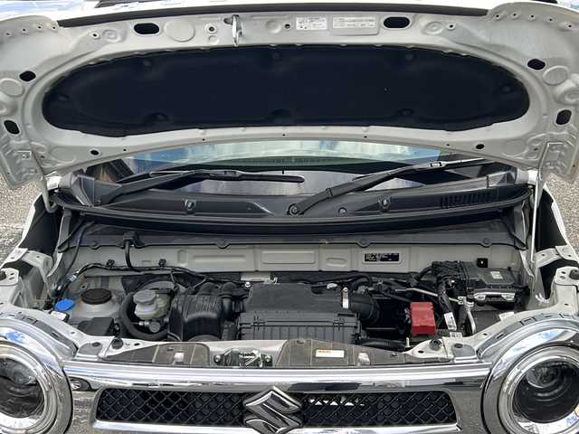 スズキ ハスラー Jスタイル 岐阜県 2022(令4)年 3.4万km ピュアホワイトパール/ガンメタリック2トーン 社外ナビ/ワンセグテレビ/AM/FM/Bluetooth/SMART USEN/ルーフレール/シートヒーター(D/N)/ドラレコ/アイドリングストップ/横滑り防止装置/クリアランスソナー/レーンキープアシスト/プリクラッシュセーフティー/プッシュスタート/スマートキー