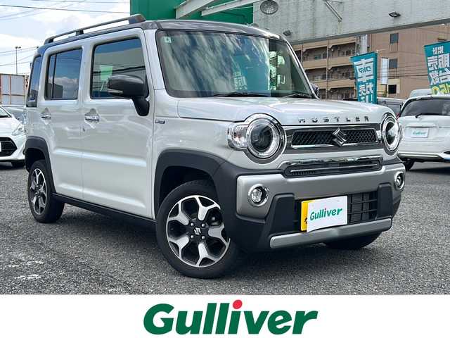 スズキ ハスラー Jスタイル 岐阜県 2022(令4)年 3.4万km ピュアホワイトパール/ガンメタリック2トーン 社外ナビ/ワンセグテレビ/AM/FM/Bluetooth/SMART USEN/ルーフレール/シートヒーター(D/N)/ドラレコ/アイドリングストップ/横滑り防止装置/クリアランスソナー/レーンキープアシスト/プリクラッシュセーフティー/プッシュスタート/スマートキー