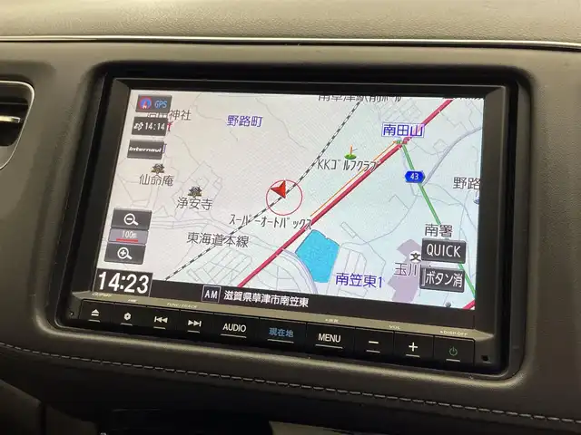 ホンダ ヴェゼル ハイブリッド Z ホンダセンシング 滋賀県 2020(令2)年 6.7万km プレミアムクリスタルレッドM 純正ナビ/バックカメラ/ETC/ハーフレザー/衝突被害軽減ブレーキ/レーダークルーズコントロール/レーンキープアシスト/オートライト/電動パーキング/オートホールド/純正アルミホイール