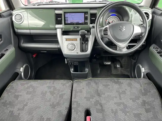 スズキ ハスラー G 奈良県 2019(令1)年 4.4万km クールカーキパールメタリック/ホワイト2トーンルーフ Ｐｌｏｎｅｅｒナビ（AVIC-RWS901）/（ＴＶ／ＢＴ／ＣＤ／ＤＶＤ）/衝突軽減システム/レーンキープアシスト/前席シートヒーター/横滑り防止/アイドリングストップ/前方ドライブレコーダー/電動格納ミラー/ステアリングスイッチ/ＥＴＣ/純正15インチAW