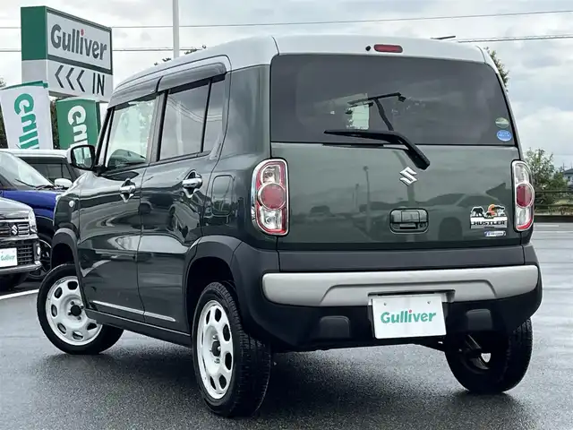 スズキ ハスラー G 奈良県 2019(令1)年 4.4万km クールカーキパールメタリック/ホワイト2トーンルーフ Ｐｌｏｎｅｅｒナビ（AVIC-RWS901）/（ＴＶ／ＢＴ／ＣＤ／ＤＶＤ）/衝突軽減システム/レーンキープアシスト/前席シートヒーター/横滑り防止/アイドリングストップ/前方ドライブレコーダー/電動格納ミラー/ステアリングスイッチ/ＥＴＣ/純正15インチAW