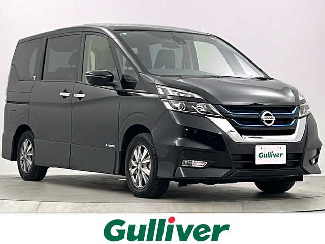 日産 セレナ e－パワー ハイウェイスター V 大阪府 2019(平31)年 2.4万km ダイヤモンドブラック 純正ナビ/・フルセグTV/・Bluetooth/・CD/DVD/・SDサーバー/純正後席フリップダウンモニター/プロパイロット/アラウンドビューモニター/レーダークルーズコントロール/エマージェンシーブレーキ/前後コーナーセンサー/車線逸脱防止/防水シート/シートヒーター/ステアリングヒーター/両側パワースライドドア/ハンズフリーパワースライドドア/ビルトインETC/LEDヘッドライト/オートライト