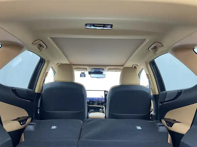レクサス ＮＸ 350h バージョンL 岡山県 2023(令5)年 1.5万km ソニッククォーツ モデリスタエアロ（前・横・後下）/パノラマルーフ/レザーシート/純正14インチディスプレイオーディオ/　【ナビ/フルセグ/BT/Carplay】/デジタルインナーミラー/置くだけ充電/ルーフレール/100V電源/ブラインドスポットモニター/パノラミックビューモニター/追従型クルーズコントロール/オートハイビーム/三眼LEDヘッドライト（AUTO機能付き）/ビルトインETC2.0/全席シートヒーター/前席エアシート/前席パワーシート/電動リアゲート/衝突軽減ブレーキシステム/社外ドライブレコーダー（前後）　TZ-D305W/純正２０インチアルミホイール/コーナーセンサー（前後）/プッシュスタート/スマートキー×1/カードキー×1/取扱説明書