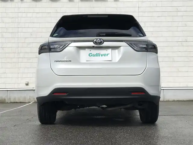 トヨタ ハリアー エレガンス 富山県 2014(平26)年 3.8万km ホワイトパールクリスタルシャイン 純正9型ナビ/フルセグTV/バックモニター/ドライブレコーダー/横滑り防止装置/LEDヘッドランプ/オートライト/革巻きステアリング/ステアリングスイッチ/ハーフレザーシート/運転席パワーシート/純正17インチアルミホイール/スマートキー/プッシュエンジンスタート/禁煙車