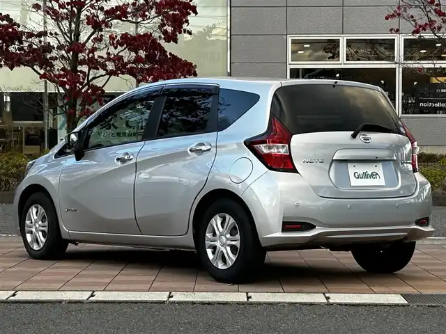 日産 ノート e－パワー X 福島県 2016(平28)年 3.6万km ブリリアントシルバー 純正ナビゲーション/型番：MM316D-W/【CD/SD/BT/TV】/アラウンドビューモニター/ETC/ドライブレコーダー/衝突被害軽減ブレーキ/レーンキープアシスト/アイドリングストップ/LEDオートライト/純正フロアマット/純正ドアバイザー