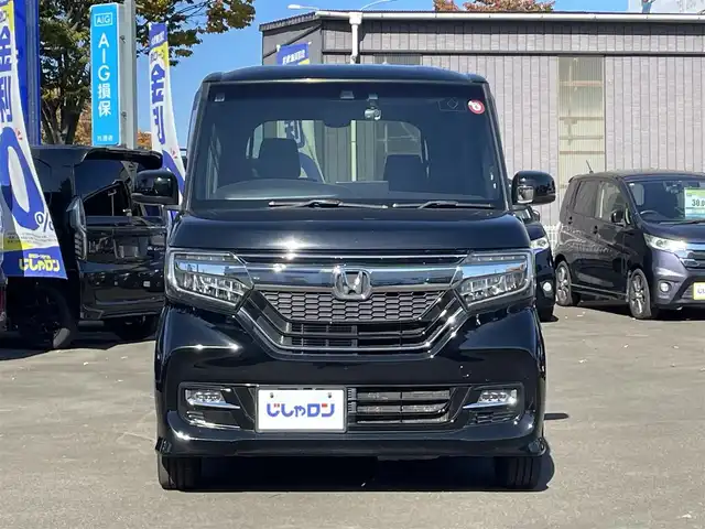 ホンダ Ｎ ＢＯＸ G L ホンダセンシング 宮城県 2018(平30)年 10.2万km クリスタルブラックパール (株)IDOMが運営する【じしゃロン仙台店】の自社ローン専用車両になりますこちらは現金またはオートローンご利用時の価格です。自社ローンご希望の方は別途その旨お申付け下さい/パワースライドドア/SDナビ/ワンセグ/バックカメラ/ETC/ブレーキアシスト/レーンキープアシスト/LEDヘッドライト