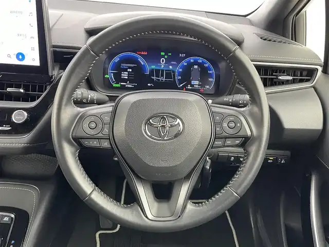 トヨタ カローラツーリング ハイブリッド ダブルバイビー 富山県 2023(令5)年 2.2万km プラチナホワイトパールマイカ 純正10.5インチディスプレイオーディオ/ナビ機能あり/フルセグTV/Bluetooth/バックカメラ/ETC2.0/社外AW付冬タイヤセット車載/トヨタセーフティセンス/BSM/前後コーナーセンサー/LEDオートライト/オートハイビーム/モデリスタフルエアロ/ハーフレザーシート/ワンオーナー/スマートキー/スペアキー