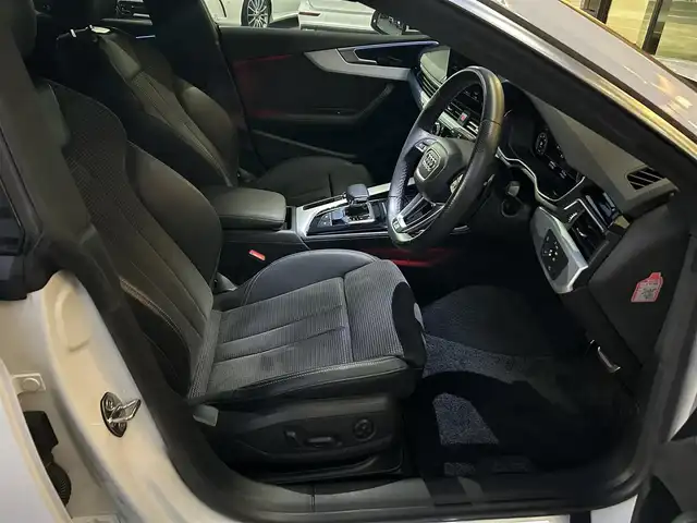 アウディ Ａ５ 40TDIクワトロ Sライン 石川県 2021(令3)年 4.1万km 白 4WD/純正ナビ/　Bluetooth・AppleCarPlay・AndroidAuto/ETC2.0/全方位カメラ/前後ドライブレコーダー/アダプティブクルーズコントロール/ブラインドスポットモニター/バーチャルコックピット/シートヒーター（D+N席）/パワーシート（D+N席）/シートメモリー/パワーバックドア/アンビエントライト/アンチロック・ブレーキ・システム/衝突被害軽減システム/横滑り防止装置/前後コーナーセンサー/レーンキープアシスト/盗難防止装置/パーキングアシスト/純正アルミホイール/スマートキー