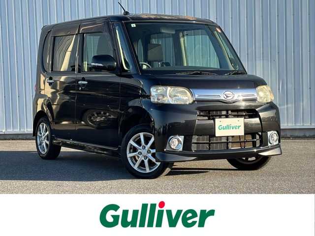 ダイハツ タント Gスペシャル 滋賀県 2013(平25)年 10.5万km ブラックマイカメタリック 社外SDナビ/(地デジTV CD)/オートエアコン/スマートキー/片側パワースライドドア/アイドリングストップ/電動格納ミラー/ウインカーミラー/ドアバイザー/純正フロアマット