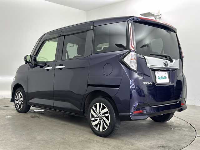 トヨタ ルーミー カスタムG 兵庫県 2021(令3)年 1.6万km クールバイオレットクリスタルシャイン ・ワンオーナー/・純正９型ディスプレイオーディオ（フルセグ/Bluetooth）/・全方位モニター/・アダプティブクルーズコントロール/・両側パワースライドドア/・前席シートヒーター/・クリアランスソナー/・先行者発進のお知らせ/・車線逸脱警報/・標識認識/・踏み間違え防止/・誤発信抑制機能/・LEDオートライト/・オートマチックハイビーム/・コーナーセンサー/・ビルトインETC/・シ－トヒーター/・ステアリングリモコン/・スマートキー/・プッシュスタート/・ドアバイザー