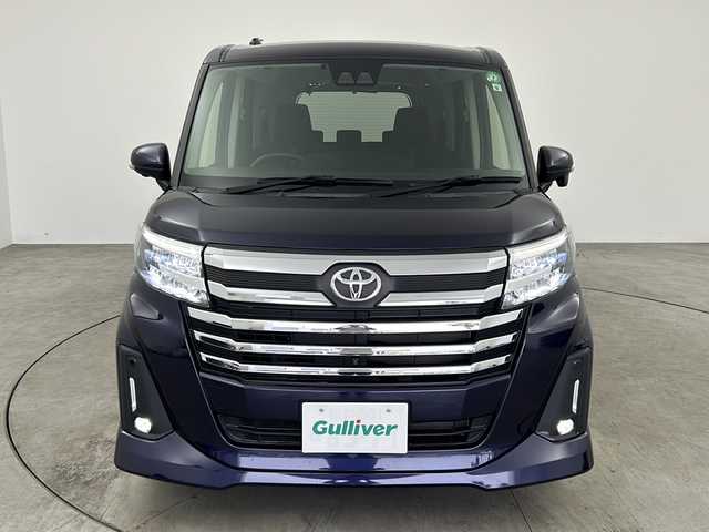 トヨタ ルーミー カスタムG 兵庫県 2021(令3)年 1.6万km クールバイオレットクリスタルシャイン ・ワンオーナー/・純正９型ディスプレイオーディオ（フルセグ/Bluetooth）/・全方位モニター/・アダプティブクルーズコントロール/・両側パワースライドドア/・前席シートヒーター/・クリアランスソナー/・先行者発進のお知らせ/・車線逸脱警報/・標識認識/・踏み間違え防止/・誤発信抑制機能/・LEDオートライト/・オートマチックハイビーム/・コーナーセンサー/・ビルトインETC/・シ－トヒーター/・ステアリングリモコン/・スマートキー/・プッシュスタート/・ドアバイザー