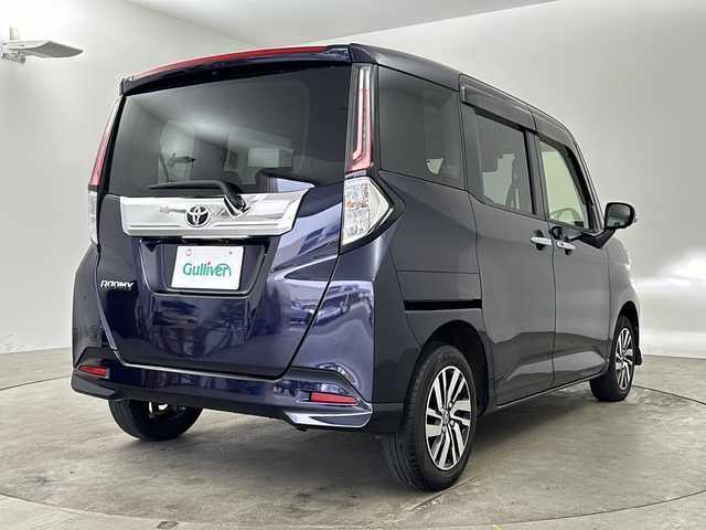 トヨタ ルーミー カスタムG 兵庫県 2021(令3)年 1.6万km クールバイオレットクリスタルシャイン ・ワンオーナー/・純正９型ディスプレイオーディオ（フルセグ/Bluetooth）/・全方位モニター/・アダプティブクルーズコントロール/・両側パワースライドドア/・前席シートヒーター/・クリアランスソナー/・先行者発進のお知らせ/・車線逸脱警報/・標識認識/・踏み間違え防止/・誤発信抑制機能/・LEDオートライト/・オートマチックハイビーム/・コーナーセンサー/・ビルトインETC/・シ－トヒーター/・ステアリングリモコン/・スマートキー/・プッシュスタート/・ドアバイザー
