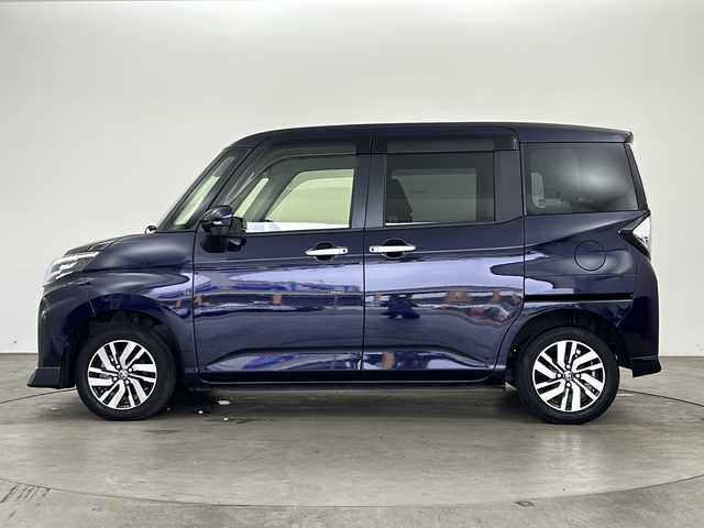 トヨタ ルーミー カスタムG 兵庫県 2021(令3)年 1.6万km クールバイオレットクリスタルシャイン ・ワンオーナー/・純正９型ディスプレイオーディオ（フルセグ/Bluetooth）/・全方位モニター/・アダプティブクルーズコントロール/・両側パワースライドドア/・前席シートヒーター/・クリアランスソナー/・先行者発進のお知らせ/・車線逸脱警報/・標識認識/・踏み間違え防止/・誤発信抑制機能/・LEDオートライト/・オートマチックハイビーム/・コーナーセンサー/・ビルトインETC/・シ－トヒーター/・ステアリングリモコン/・スマートキー/・プッシュスタート/・ドアバイザー