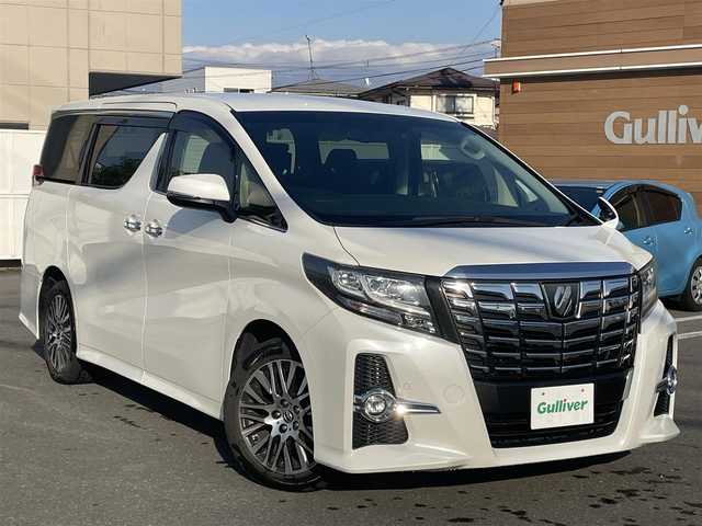 トヨタ アルファード S Cパッケージ 長野県 2016(平28)年 8.7万km ホワイトパールクリスタルシャイン 4WD/カロッツェリアナビ/フルセグテレビ（キャンセラー有）/Bluetooth/バックカメラ/フリップダウンモニター/ドライブレコーダー（前のみ）/パワーシート（全席）/メモリー機能（D席のみ）/アイドリングストップ/ブレーキオートホールド/電子制御パーキング/パワーバックドア/コーナーセンサー前後/三列シート/スペアキー/エンジンスタータ/保証書/取り扱い説明書