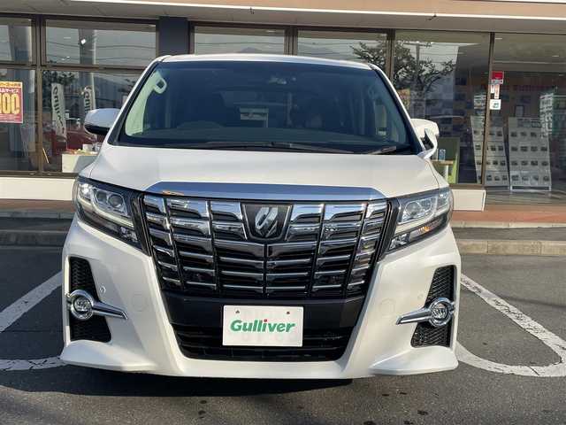 トヨタ アルファード S Cパッケージ 長野県 2016(平28)年 8.7万km ホワイトパールクリスタルシャイン 4WD/カロッツェリアナビ/フルセグテレビ（キャンセラー有）/Bluetooth/バックカメラ/フリップダウンモニター/ドライブレコーダー（前のみ）/パワーシート（全席）/メモリー機能（D席のみ）/アイドリングストップ/ブレーキオートホールド/電子制御パーキング/パワーバックドア/コーナーセンサー前後/三列シート/スペアキー/エンジンスタータ/保証書/取り扱い説明書