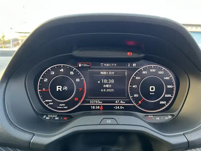 アウディ Ｑ２ 30TFSI 滋賀県 2020(令2)年 3.4万km 白 ・前後ドライブレコーダー/・パワーバックドア/・ACC/・LKA/・オートハイビーム/・シートヒーター
