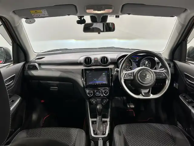スズキ スイフト HYBRID RS 愛知県 2020(令2)年 4.5万km バーニングレッドPM 純正８インチナビ/全方位モニター　/衝突軽減ブレーキ/レーダークルーズコントロール/車線逸脱警報/運転席シートヒーター/ドライブレコーダー/ビルトインＥＴＣ/パドルシフト/アクセサリーソケット/USB入力端子/リアフォグ/ISOFIX/純正フロアマット/純正16インチアルミホイール