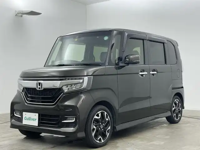 ホンダ Ｎ ＢＯＸ カスタム G L ターボ ホンダセンシング 岡山県 2020(令2)年 4.7万km プレミアムグラマラスブロンズP 純正メモリーナビ/【Bluetooth/フルセグTV/AUX/iPod】/ハーフレザー/衝突軽減ブレーキ/両側電動スライドドア/アダプティブクルーズコントロール/ビルトインＥＴＣ/ＬＥＤヘッドライト/オートハイビーム/前席シートヒーター/バックカメラ/純正ドライブレコーダー（前）　/コーナーセンサー（後）/踏み間違い防止/ISOFIX/後席サンシェイド/ステアリングスイッチ/チルトステアリング/シートリフター/ウインカーミラー/ドアバイザー/スマートキー×2/新車保証書/取扱説明書