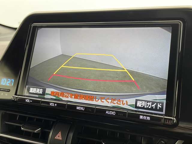 トヨタ Ｃ－ＨＲ G 新潟県 2017(平29)年 2.4万km メタルストリームM ディーラー純正9インチナビ/(NSZT-Y66T)/(CD.DVD.SD.フルセグ.Bluetooth)/バックカメラ/トヨタセーフティセンス/・プリクラッシュセーフティ/・レーダークルーズコントロール/・レーンキープアシスト/・オートマチックハイビーム/ブラインドスポットモニター/LEDオートライト/革巻きステアリング/ステアリングリモコン/コーナーセンサー/ドライブレコーダー/EVモード/電子制御パーキングブレーキ/ブレーキホールド/プッシュスタート/スマートキー/純正フロアマット