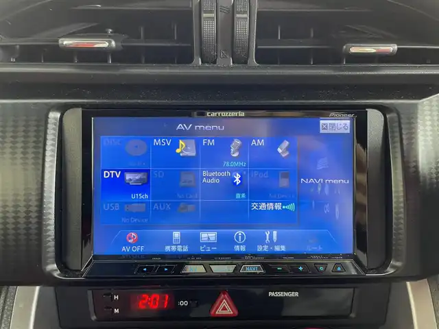 トヨタ ８６ GT リミテッド 群馬県 2012(平24)年 5.8万km サテンホワイトパール 社外ナビ（AVIC-ZH99）/　フルセグTV/Bluetooth/MSV/FM/AM/ETC/シートヒーター /プッシュスタート/パドルシフト/フォグランプ/HIDヘッドライト/オートライト /防眩ルームミラー/純正17インチアルミホイール
