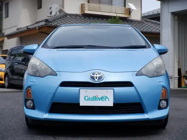 トヨタ アクア S 静岡県 2012(平24)年 15.2万km クールソーダメタリック  スマートキー/ プッシュスタート/ 純正ナビ(NSCT-W61)/ バックカメラ/ ETC/ 前席シートヒーター