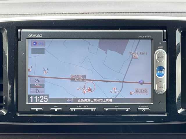 ホンダ Ｎ ＯＮＥ プレミアム 山梨県 2014(平26)年 6.5万km プレミアムディープモカパール 純正メモリナビ（VXM-145C）/・CDAMFMAUX/Bluetooth（電話のみ）/衝突軽減ブレーキ/前後ドラレコ/アイドリングストップ/プッシュスタート/ETC/純正HIDヘッドライト/スマートキー/スタッドレスタイヤ積み込み