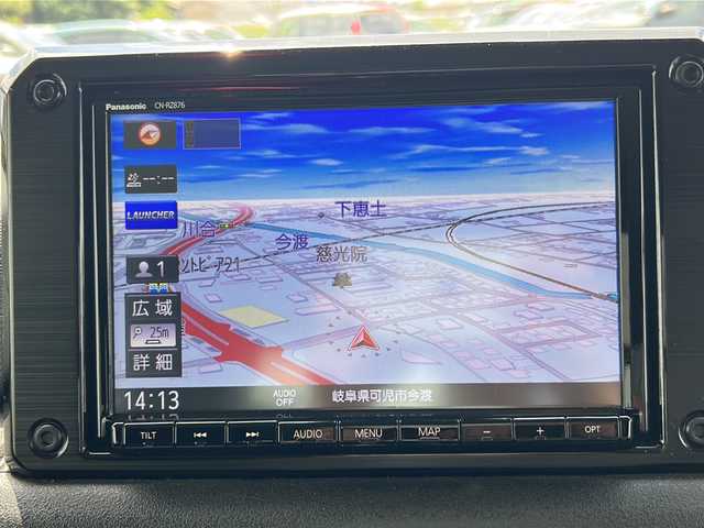 スズキ ジムニー XC 岐阜県 2022(令4)年 1.2万km ブルーイッシュブラックパール3 登録時走行距離：11634km/ワンオーナー/純正SDナビ/バックカメラ/フルセグテレビ・BT・CD・DVD/ETC/クルーズコントロール/前席シートヒーター/前後ドライブレコーダー/デュアルセンサーブレーキサポート/レーンキープアシスト/LEDヘッドライト/フォグランプ/オートライト/ウィンカーミラー/純正アルミホイール/後付けドリンクホルダー/保証書/取扱説明書/スペアキー