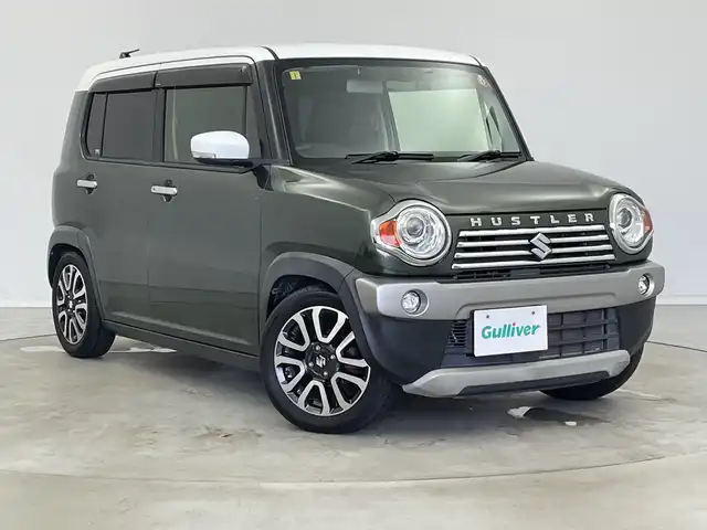 スズキ ハスラー Jスタイル Ⅱ 新潟県 2017(平29)年 5.1万km クールカーキパールメタリック/ホワイト2トーンルーフ 純正8インチナビ/(CD.DVD.SD.フルセグ.Bluetooth)/バックカメラ/車高調/ロッソモデロマフラー/デュアルカメラブレーキサポート/革巻きステアリング/ステアリングリモコン/キセノンオートライト/フォグランプ/前席シートヒーター/シートカバー/前後ドライブレコーダー/(ZDR016)/プッシュスタート/スマートキー/フロアマット