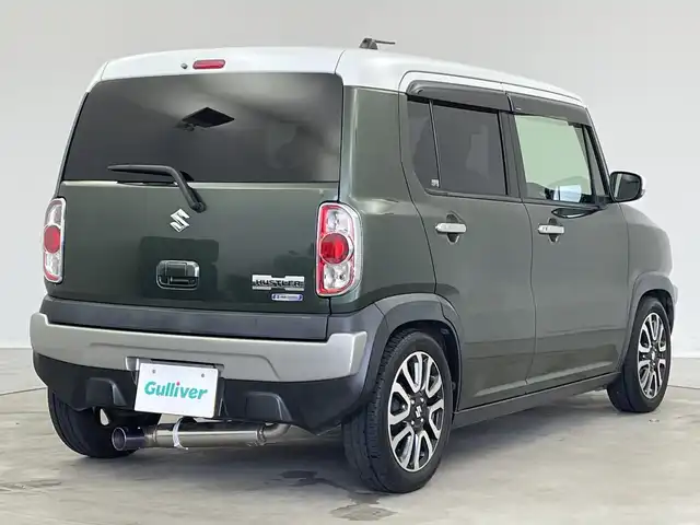 スズキ ハスラー Jスタイル Ⅱ 新潟県 2017(平29)年 5.1万km クールカーキパールメタリック/ホワイト2トーンルーフ 純正8インチナビ/(CD.DVD.SD.フルセグ.Bluetooth)/バックカメラ/車高調/ロッソモデロマフラー/デュアルカメラブレーキサポート/革巻きステアリング/ステアリングリモコン/キセノンオートライト/フォグランプ/前席シートヒーター/シートカバー/前後ドライブレコーダー/(ZDR016)/プッシュスタート/スマートキー/フロアマット