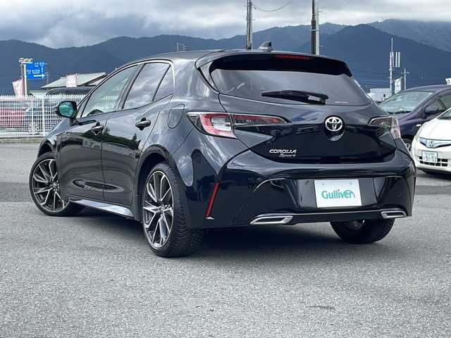 トヨタ カローラ スポーツ G Z 山梨県 2018(平30)年 4.7万km アティチュードブラックマイカ ワンオーナー/純正ＳＤナビ　/フルセグＴＶ　/Ｂｌｕｅｔｏｏｔｈ　/純正ビルトインＥＴＣ　/ＣＤ　/バックカメラ　/ＵＳＢ　/オートマチックハイビーム/純正ドラレコ　/ハーフレザーシート　/前席シートヒーター　/純正１８インチＡＷ　/ＡＢＳ　/レーンキープアシスト