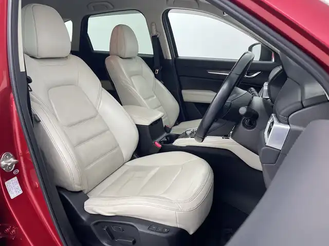 マツダ ＣＸ－５ XD Lパッケージ 愛知県 2017(平29)年 4.6万km ソウルレッドクリスタルM 純正ナビ/・フルセグTV/・Bluetooth/・CD/・DVD/電動リアゲート/バックサイドカメラ/BMS/コーナーセンサー/パワーシート/全席シートヒーター/ステアリングヒーター/追従クルコン/レーンキープアシスト/ETC/ドラレコ/オートライト/LEDヘッドライト/白革