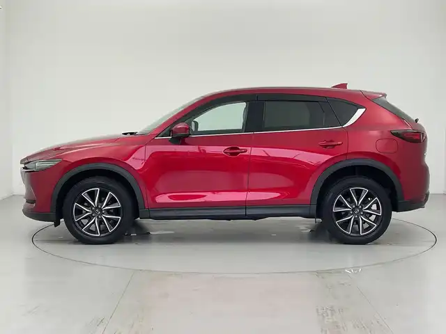 マツダ ＣＸ－５ XD Lパッケージ 愛知県 2017(平29)年 4.6万km ソウルレッドクリスタルM 純正ナビ/・フルセグTV/・Bluetooth/・CD/・DVD/電動リアゲート/バックサイドカメラ/BMS/コーナーセンサー/パワーシート/全席シートヒーター/ステアリングヒーター/追従クルコン/レーンキープアシスト/ETC/ドラレコ/オートライト/LEDヘッドライト/白革