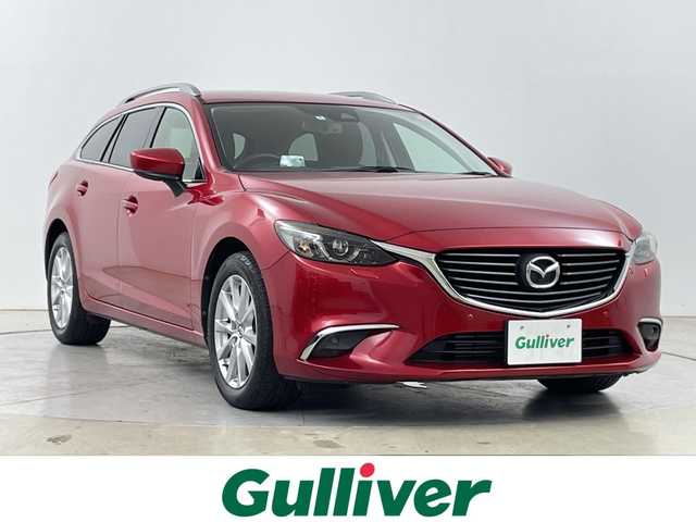 マツダ アテンザ ワゴン XD 道央・札幌 2018(平30)年 3.2万km ソウルレッドプレミアムメタリック ・4WD/ディーゼルターボ/・i‐ACTIVSENSE/・メーカーナビ/・BT/DVD/CD/USB/・バックカメラ/・クルーズコントロール/・LEDオートライト/・オートマチックハイビーム/・スマートキー×2/・プッシュスタート/・純正17インチAW/・ルーフレール/・ETC